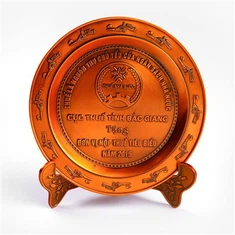 Metalowy talerz 3D Antyczny turystyczny talerz pamiątkowy