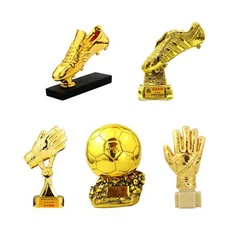 Nagroda World Trophy Resin Crafts Golden Trophy Cup